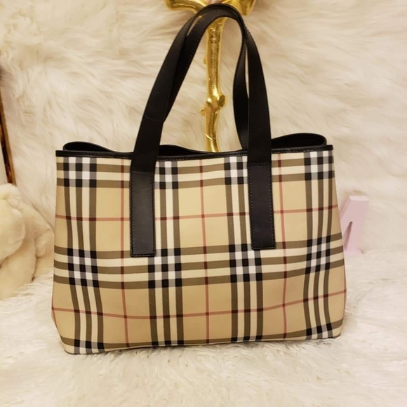 BURBERRY SATCHEL - Picture 1 of 8